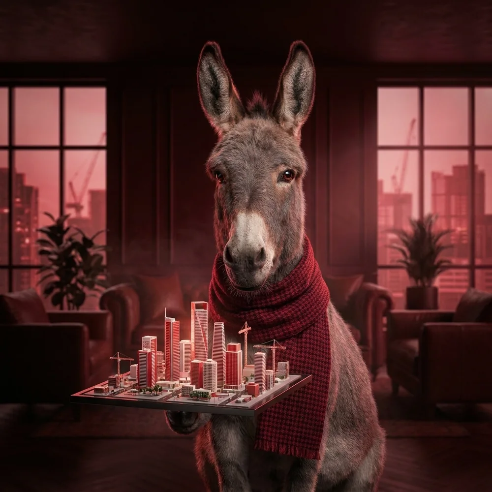 The donkey building a city — the way we build your rankings on Google